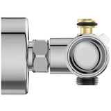 Ideal Standard Exposed Shower Set Ideal Standard Ceratherm T50 Dual Exposed Thermostatic Shower Valve Set with Showerhead, Adjustable Riser and Handset in Chrome