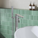 Aquarius Bathrooms Freestanding Bath Filler Aquarius Tetra Freestanding Bath Mixer Tap with Pencil Shower Handset