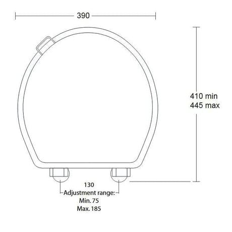 Imperial Toilet Seat Imperial Windsor Solid Wood Toilet Seat in Natural Oak with Soft Close Hinges