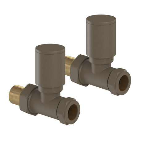 Tissino Radiator Valve Arabica Tissino Straight Manual Radiator Valves (Pair)