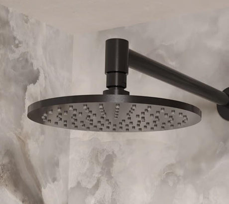 Crosswater Fixed Shower Head 200mm / Stainless Slate Crosswater 3ONE6 Shower Head