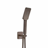 JTP Shower Handset Brushed Bronze JTP HIX Wall Mounted Water Outlet with Holder, Shower Handset and Hose