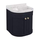 Eastbrook Wall Mounted Vanity Unit Eastbrook Hardwick Traditional 500mm Wall Hung Vanity Unit with Basin