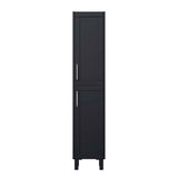 Heritage Storage Unit Heritage Lynton 350mm Floor Standing Tall Storage Cabinet with Handles Bundle in Midnight Blue