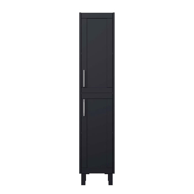 Heritage Storage Unit Heritage Lynton 350mm Floor Standing Tall Storage Cabinet with Handles Bundle in Midnight Blue