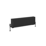 Eastbrook Eastbrook Rivassa Traditional 4 Column Radiator in Matt Black
