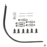 Aquarius Riser Kit Offset Quadrant Aquarius Urbano Riser Leg Kit for 45mm Grey Slate Stone Resin Trays
