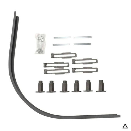 Aquarius Riser Kit Offset Quadrant Aquarius Urbano Riser Leg Kit for 45mm Grey Slate Stone Resin Trays