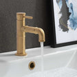 Crosswater Mono Basin Tap Unlacquered Brushed Brass Crosswater MPRO Industrial Mono Basin Mixer Tap