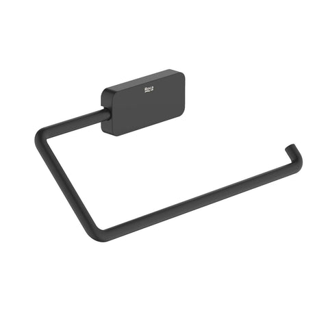 Roca Towel Rails and Rings Matt Black Roca Sonata Towel Ring