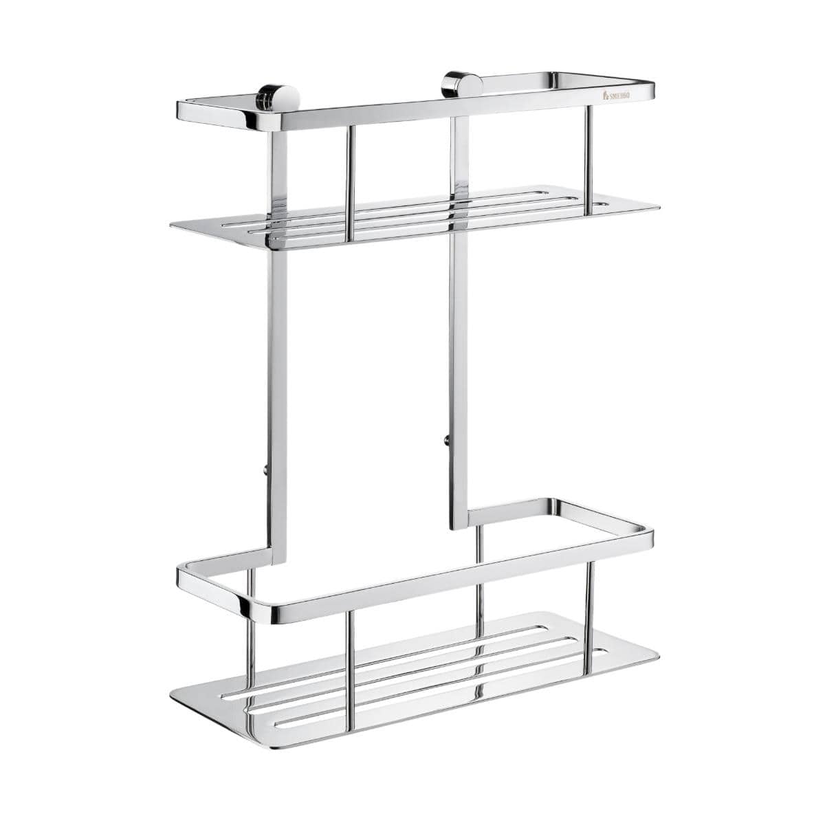 Smedbo Basket Smedbo Sideline Two Tier Wall Mounted Shower Basket