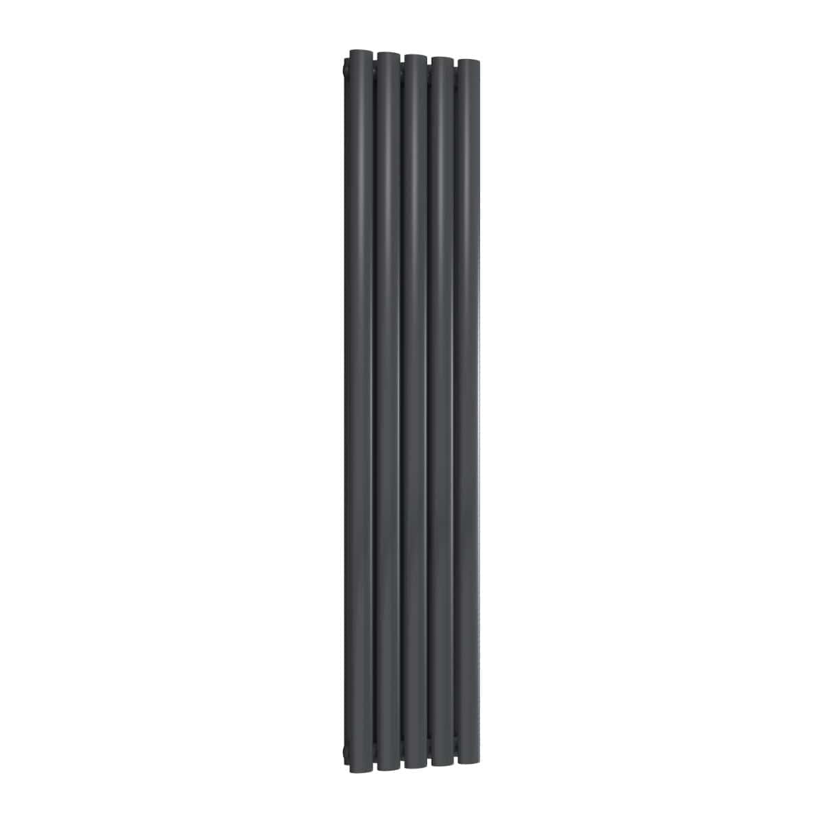 Reina Panel Radiator 1500 x 354mm / Anthracite Reina Neva Vertical Double Panel Central Heating Radiator