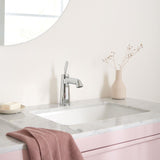 VADO Mono Basin Tap Vado Arrondi Mini Mono Basin Mixer Tap in Chrome