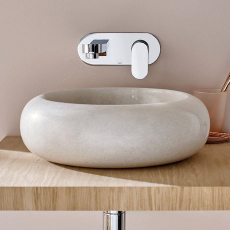 VADO Wall Mounted Basin Tap Vado Life Wall Mounted Basin Mixer Tap with 200mm Spout - Chrome - LIF-109SA-200-CP