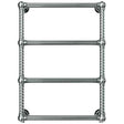 Vogue Traditional Towel Rail 775 x 575 / Central Heating Vogue Colonnade Straight Traditional Towel Radiator in Chrome