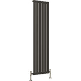Aquarius Bathrooms Panel Radiator Aquarius Flat Single Vertical Radiator