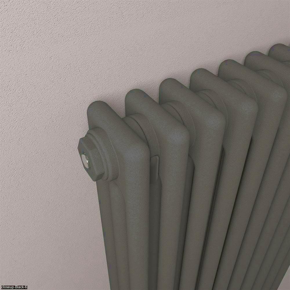 Eastbrook Eastbrook Rivassa Traditional 3 Column Radiator in Matt Anthracite