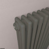 Eastbrook Eastbrook Rivassa Traditional 3 Column Radiator in Matt Anthracite