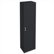 Eastbrook Storage Unit Matt Anthracite Eastbrook Hardwick Traditional  1500mm Tall Wall Hung Unit