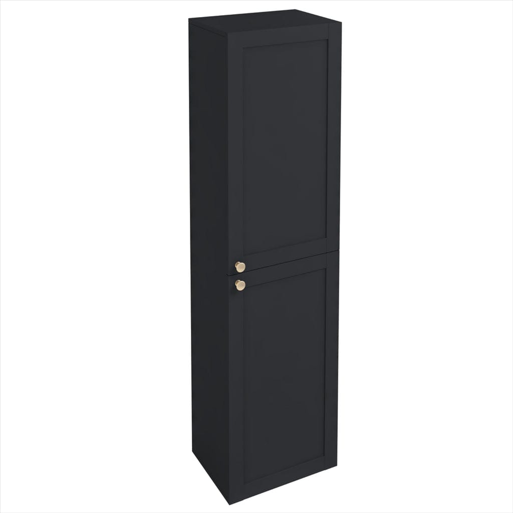 Eastbrook Storage Unit Matt Anthracite Eastbrook Hardwick Traditional  1500mm Tall Wall Hung Unit