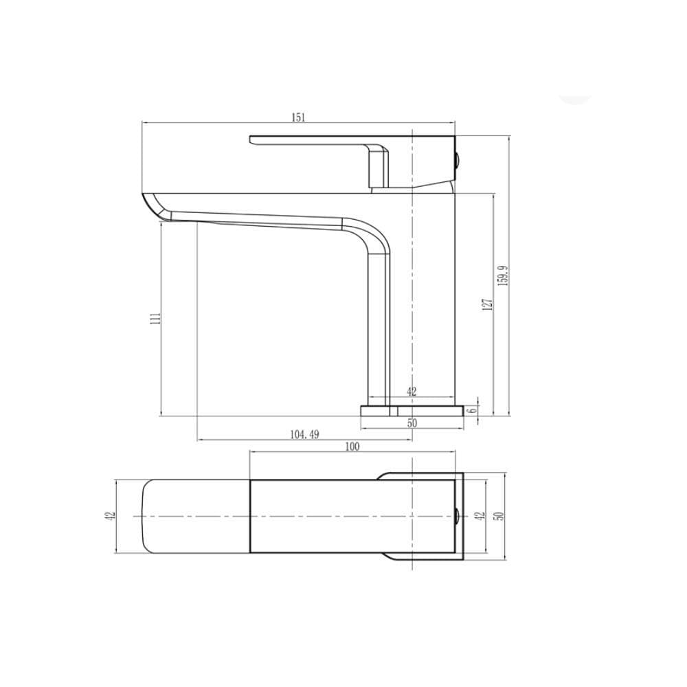 Aquarius Bathrooms Bath Shower Mixer Aquarius Hydro Complete Bath Brassware Pack with Basin Mixer, Bath and Shower Mixer