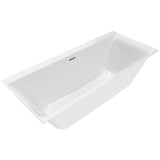 Villeroy & Boch Double Ended Bath Villeroy & Boch Subway 3.0 Double Ended Quaryl Bath with SilentFlow