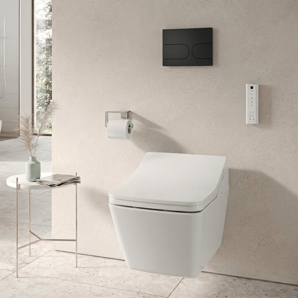 TOTO Smart Toilet TOTO SX Wall Hung Rimless Washlet® Smart Toilet Complete Auto Flush Pack