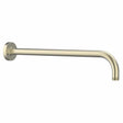 Roca Fixed Shower Arm Brushed Brass Roca Wall Mounted 400mm Shower Arm