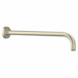 Roca Fixed Shower Arm Brushed Brass Roca Wall Mounted 400mm Shower Arm