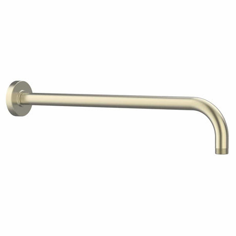 Roca Fixed Shower Arm Brushed Brass Roca Wall Mounted 400mm Shower Arm