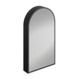hib. Mirrored Cabinet Black / 500 x 900mm hib. Romana Arch LED Illuminated Mirror Cabinet