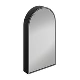 hib. Mirrored Cabinet Black / 500 x 900mm hib. Romana Arch LED Illuminated Mirror Cabinet