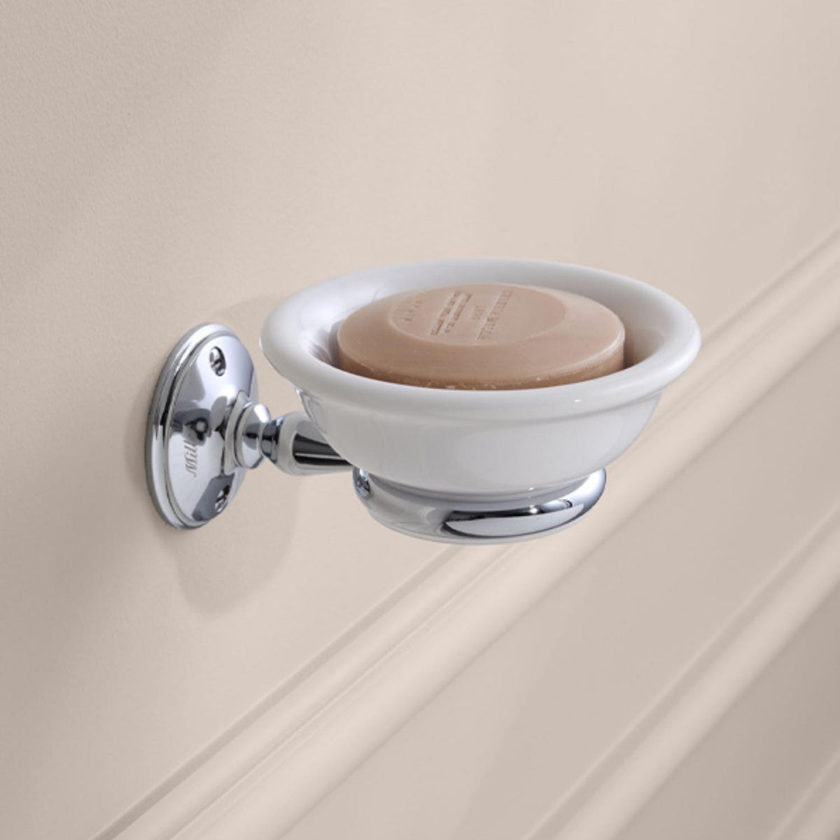 Miller Soap Dish Chrome Miller Stockholm Wall Mounted Soap Dish
