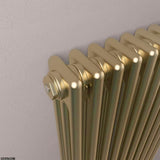 Eastbrook Rivassa Traditional 3 Column Radiator in Bronze Effect