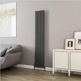 Eastbrook Panel Radiator 1800 x 310mm / Matt Anthracite Eastbrook Kingswood Slimline Vertical Aluminium Radiator