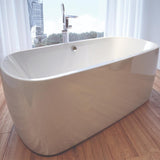 Imex Modern Freestanding Bath Imex Liberty Freestanding Bath - 1700 x 810mm - White Gloss