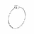 HiB Towel Rails and Rings Chrome HiB Zepto Towel Ring