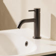 Crosswater Mono Basin Tap Matt Black Crosswater MPRO XL Basin Mixer Tap