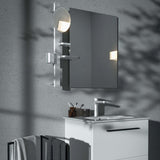 Ideal Standard Cosmetic and Shaving Mirror Ideal Standard ALU+ Small Beauty Bar with Mirror