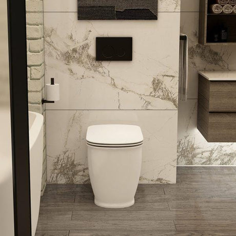 Imex Back to Wall Toilet Imex Liberty Back to Wall Toilet with Soft Close Seat