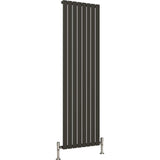 Aquarius Bathrooms Panel Radiator Aquarius Flat Single Vertical Radiator