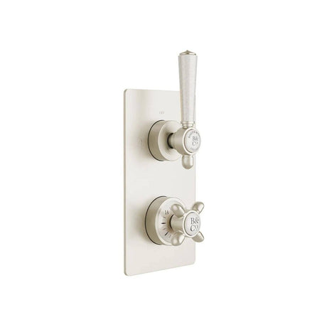Booth & Co. Axbridge 1 Outlet, 2 Handle Concealed Thermostatic Shower Valve