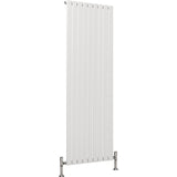 Aquarius Bathrooms Panel Radiator 1800 x630mm / White Aquarius Flat Single Vertical Radiator