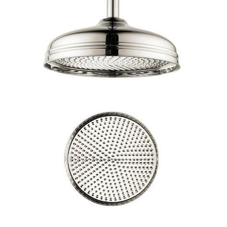 Crosswater Fixed Shower Head Crosswater Belgravia 300mm Round Fixed Shower Head in Chrome