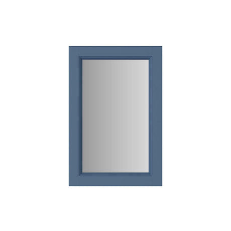 Heritage Standard Mirror Heritage Caversham 400mm Framed Mirror in Maritime Blue