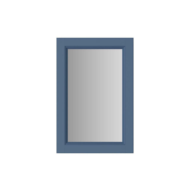 Heritage Standard Mirror Heritage Caversham 400mm Framed Mirror in Maritime Blue