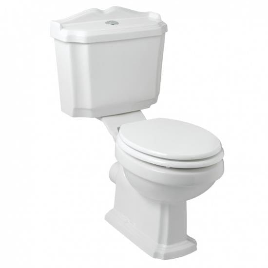Eastbrook Close Coupled Toilet Eastbrook Belgravia Traditional Close Coupled Toilet with Soft Close Seat