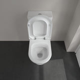 Villeroy & Boch Toilet Seat Villeroy & Boch Hommage Soft Close, Quick Release Toilet Seat in White Alpin