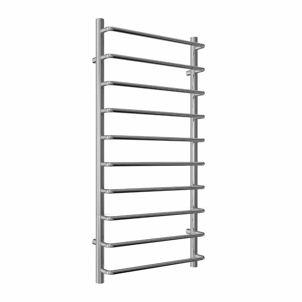 Reina Designer Towel Radiator Reina Aliano Heated Towel Rail in Chrome
