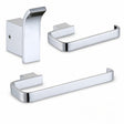 Aquarius Bathrooms Accessory Set Chrome Aquarius FT 3 Piece Bathroom Accessory Pack